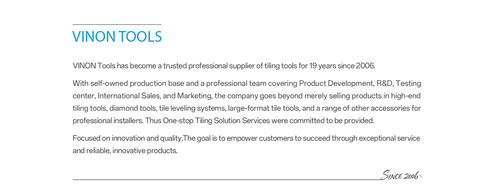 vinon网站公司介绍1