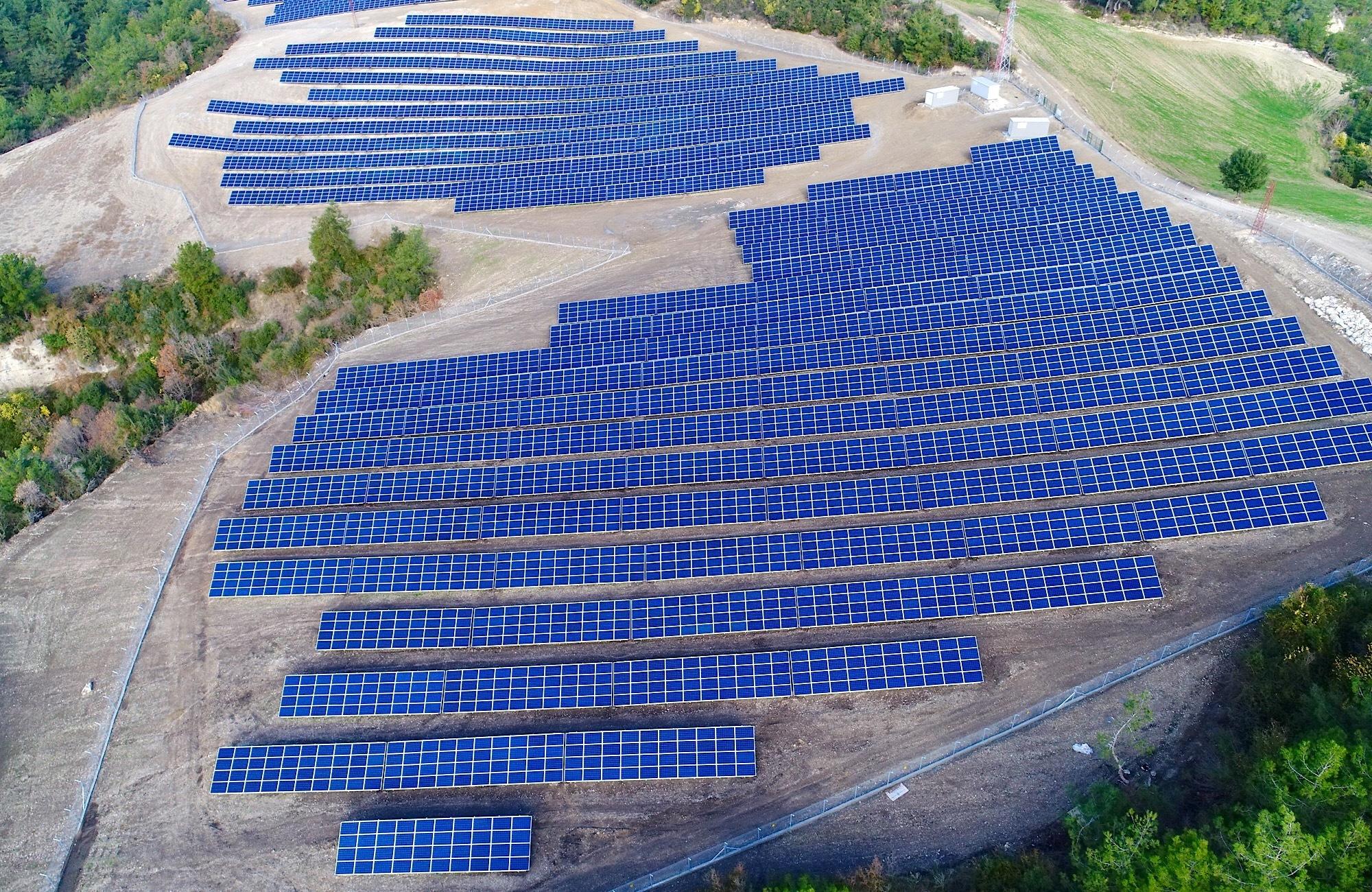 Brazil 4.5MW Off Grid Hillside Solar System Project