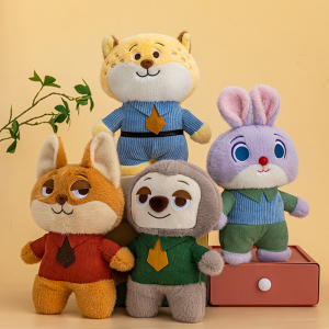 European mink - like fur Animal city series