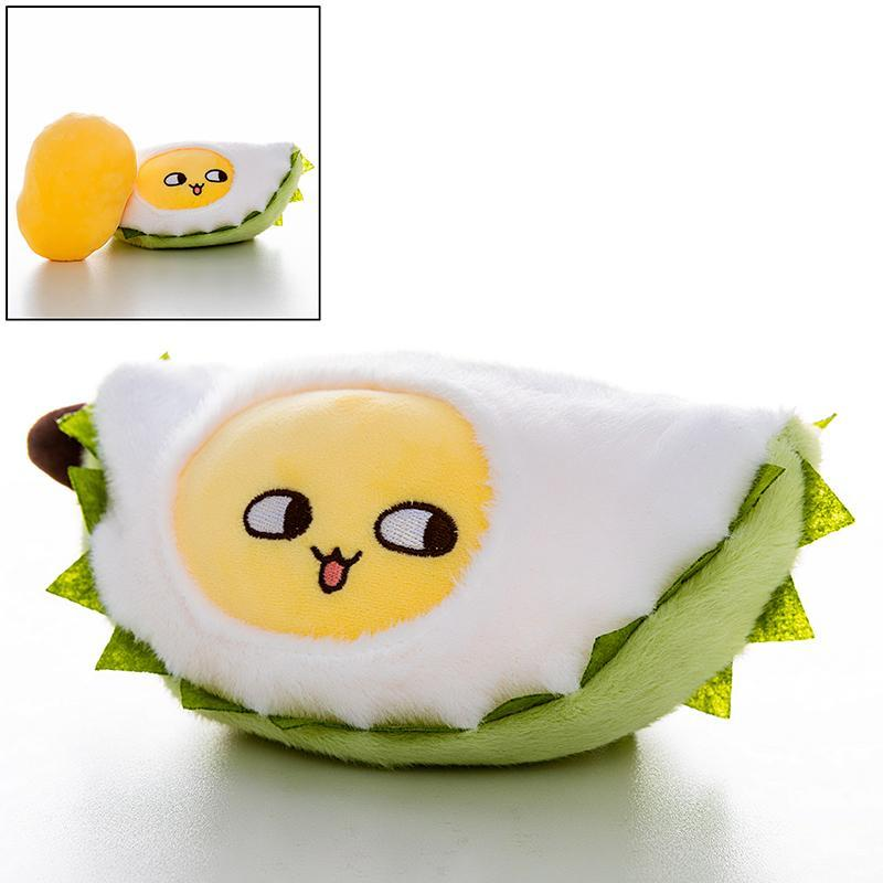 European mink - like fur peeled durian