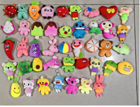 25 cm Printing Patterns Hanging Plush Ornament