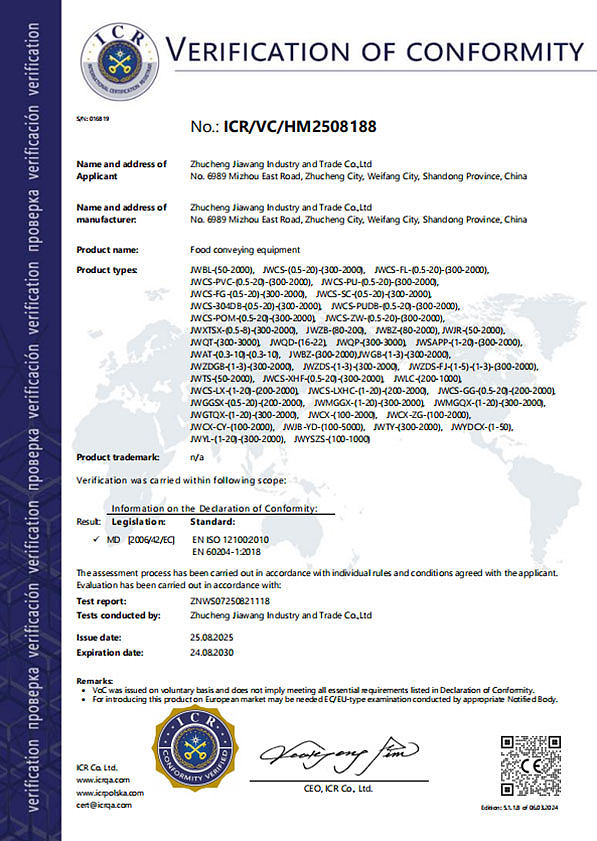 CE Certificate