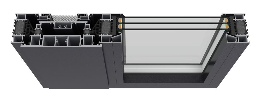 85 Micro Ventilation Double Inner Opening