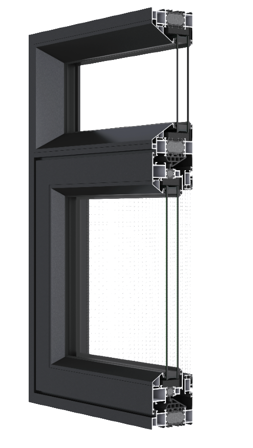 95X Flush Double Inner Opening