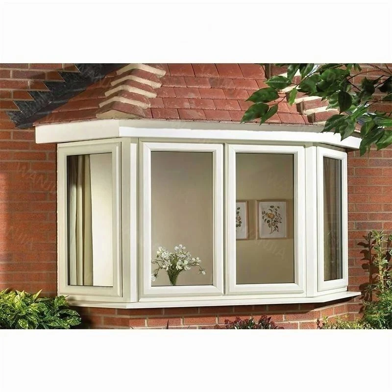 Aluminum French Window Interior Glass Window Bay Windows