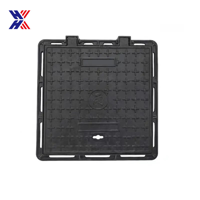 Square Carbon Graphite Lockable Anti-Theft Manhole Cover
