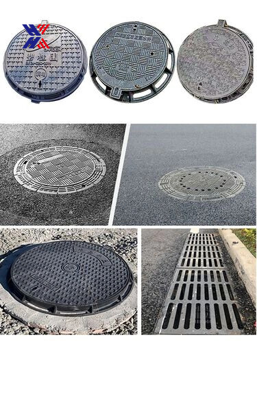 China Heavy-Duty Ductile Iron Road Manhole Cover