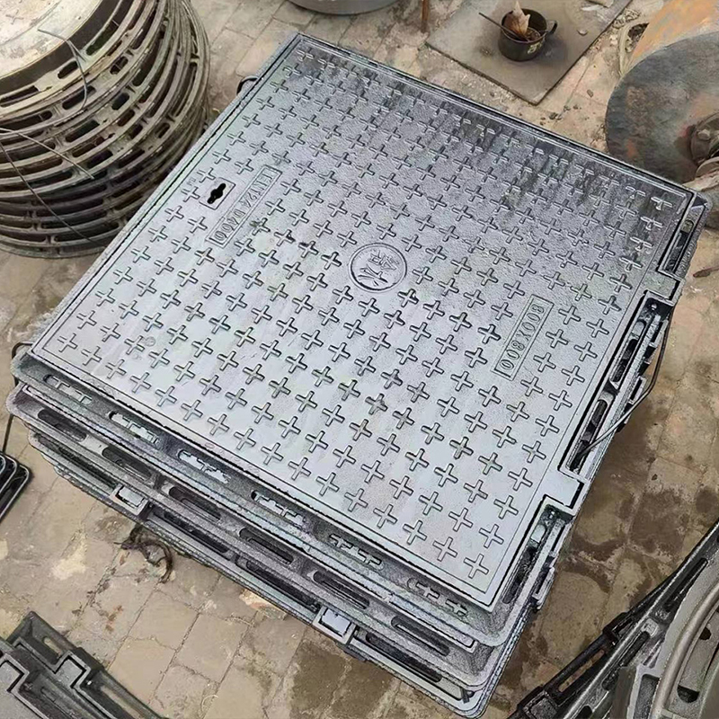 Cast iron manhole covers