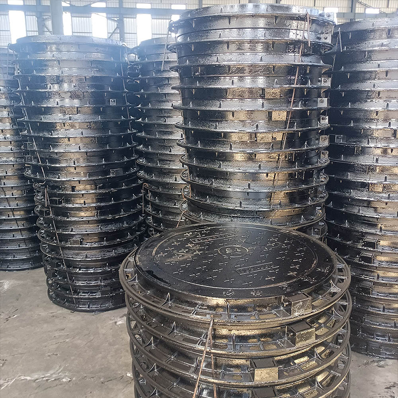 Lockable Ductile Iron Manhole Cover With Frame