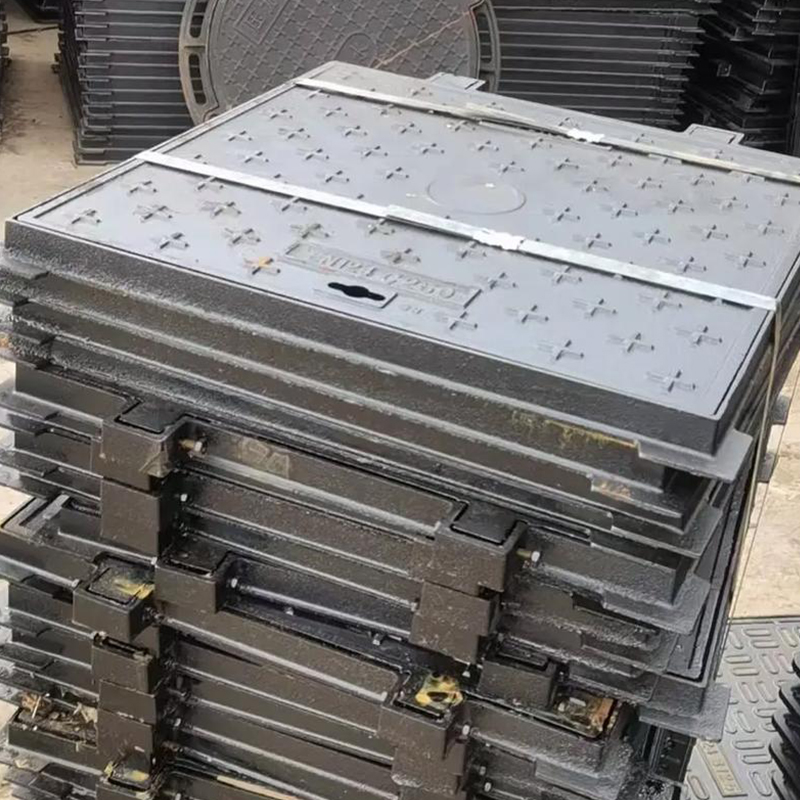 Square manhole cover