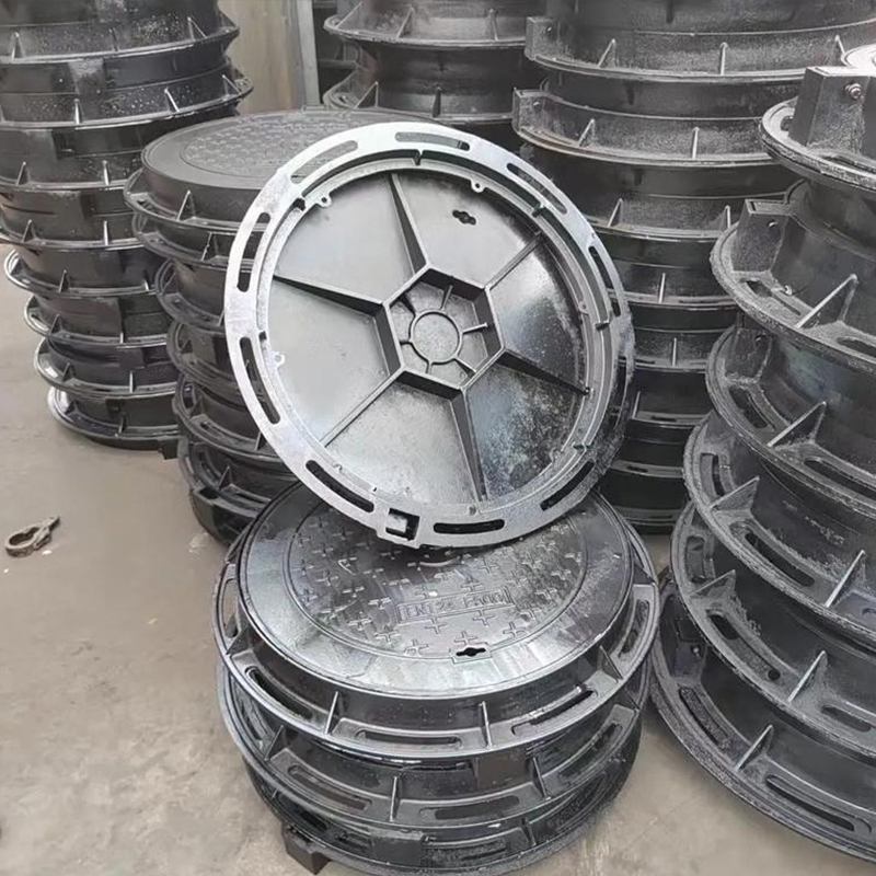 Lockable Ductile Iron Manhole Cover With Frame