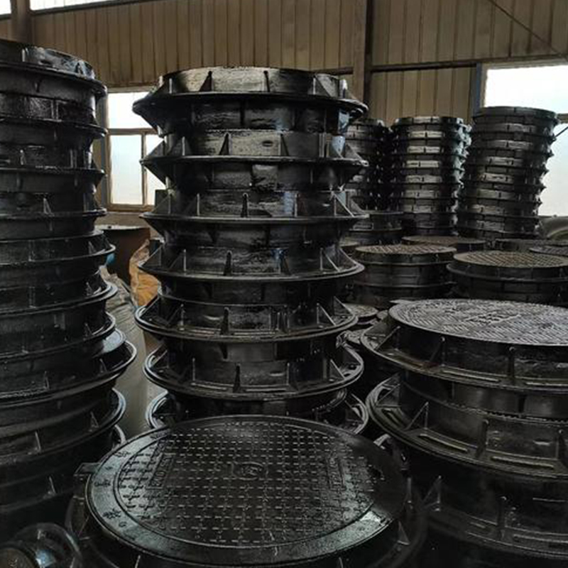 Lockable Ductile Iron Manhole Cover With Frame