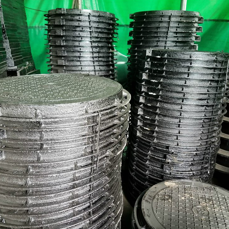 Cast iron manhole covers