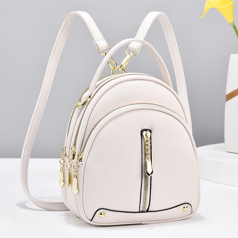 Wholesale a large quantity of PU fashionable women's backpacks