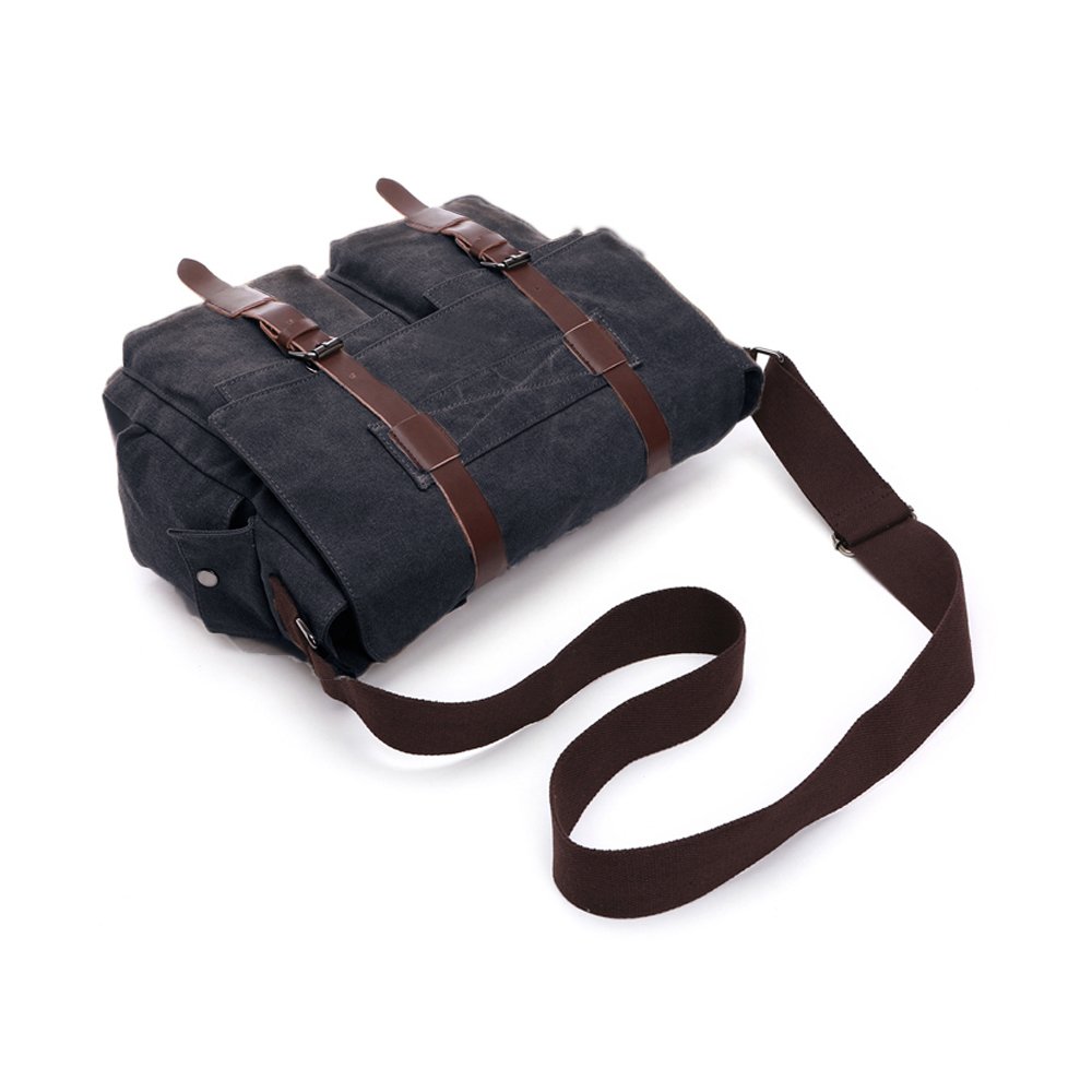 Wholesale mens black messenger bag