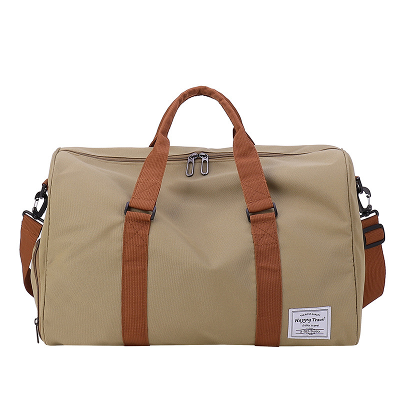 Custom mens garment duffel bags with logo