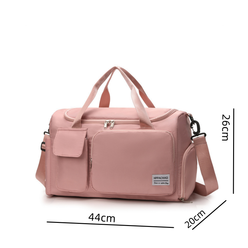 Customized personalized duffel bag with logo