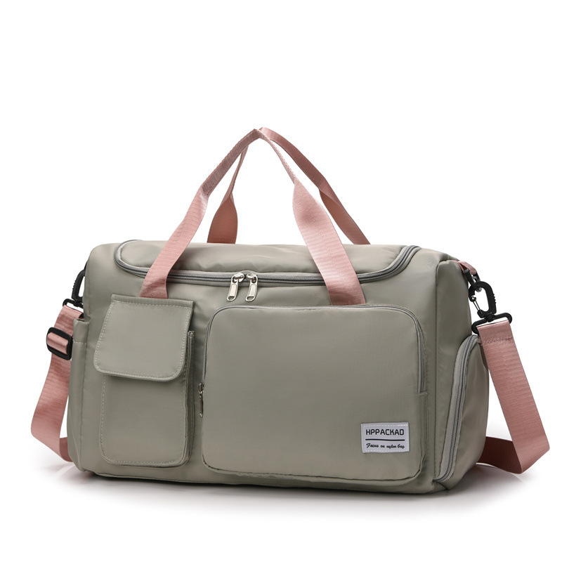 Customized personalized duffel bag with logo