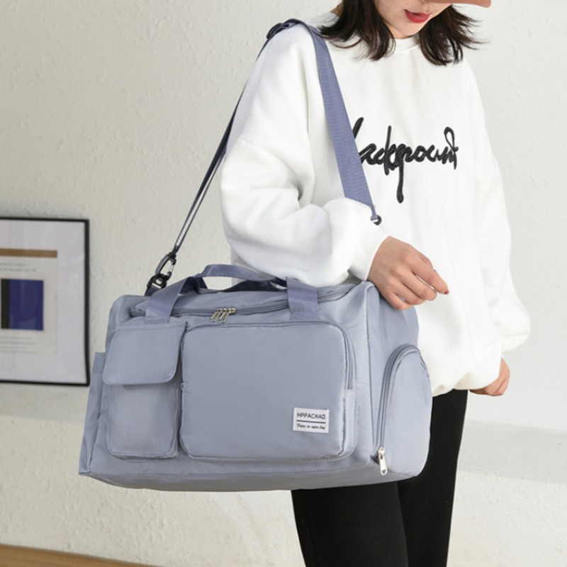 Customized personalized duffel bag with logo