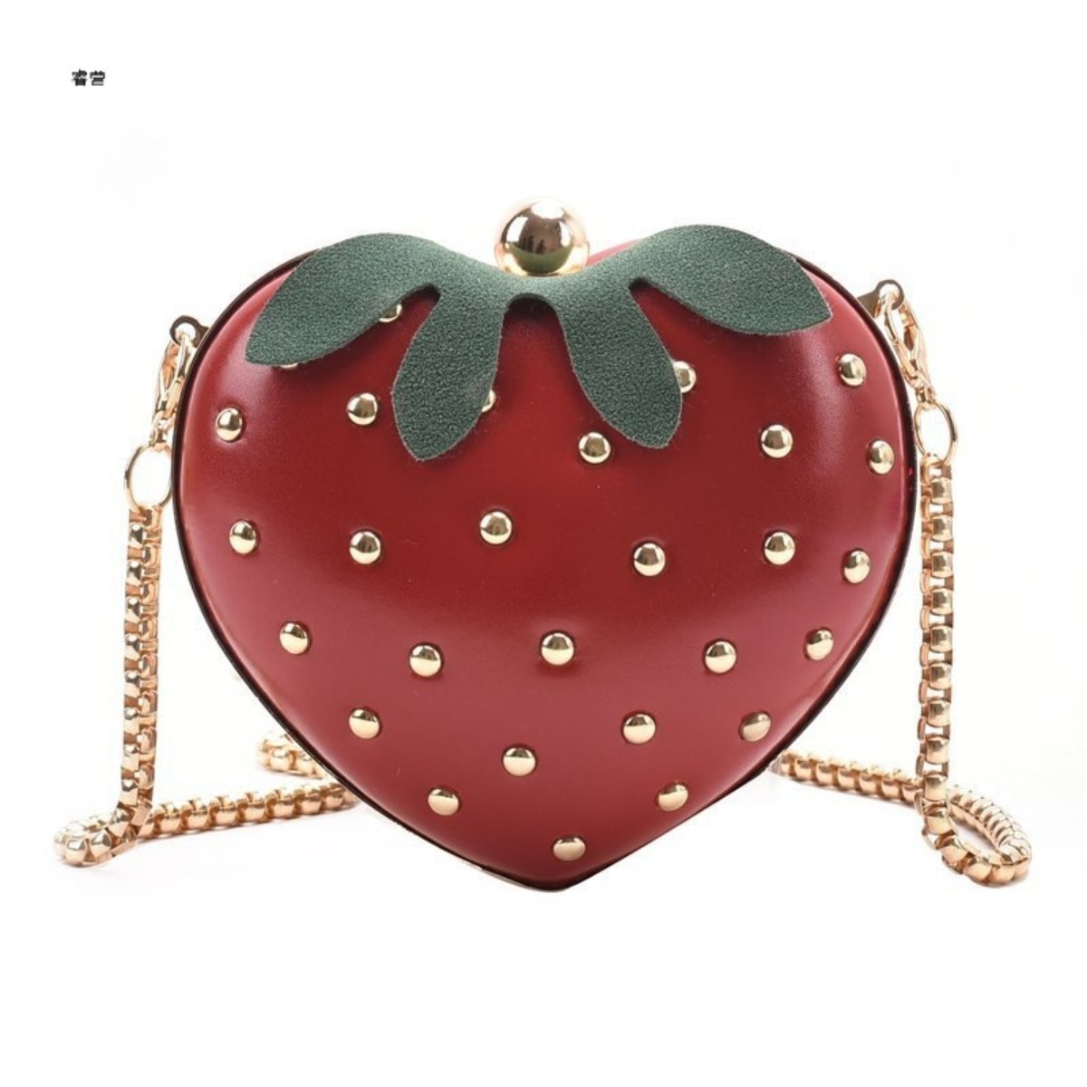 Wholesale customizationwomen's small strawberry crossbody bag PU