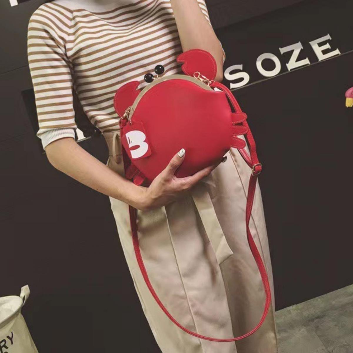 Wholesale custom cute crossbody bag, crab bag, cross-border best-selling bag for you