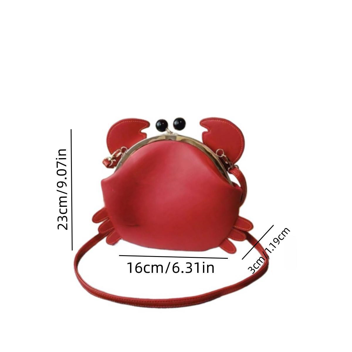 Wholesale custom cute crossbody bag, crab bag, cross-border best-selling bag for you