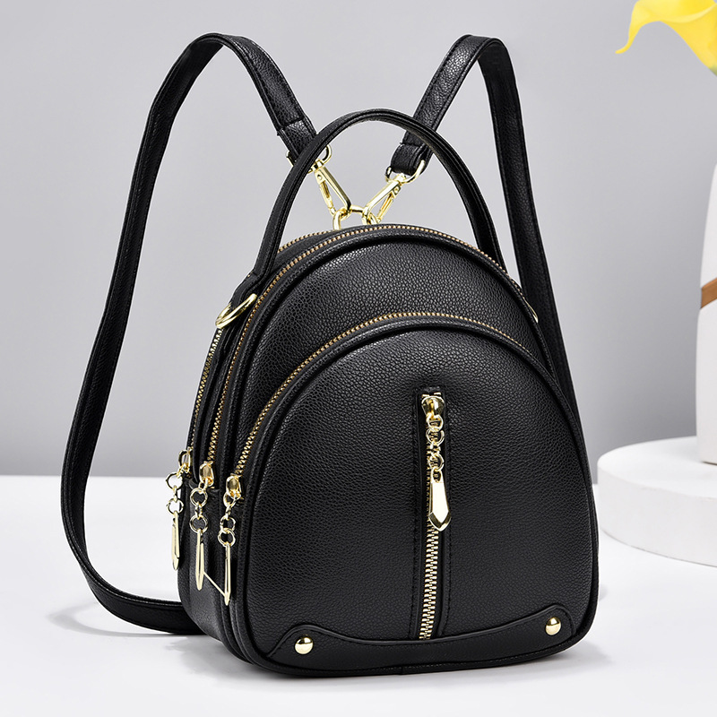 Wholesale a large quantity of PU fashionable women's backpacks