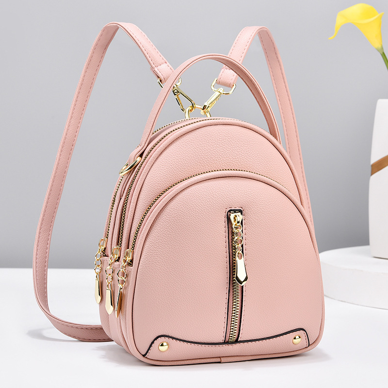 Wholesale a large quantity of PU fashionable women's backpacks
