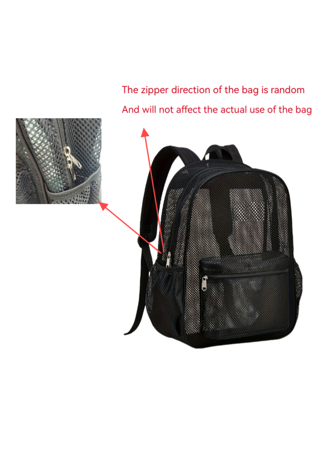 Wholesale Foldable large-capacity mesh bag