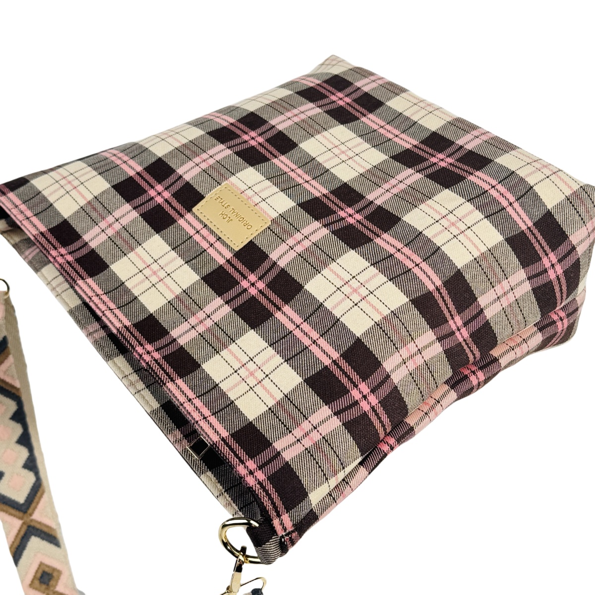 wholesale large capacity canvas strap crossbody bag