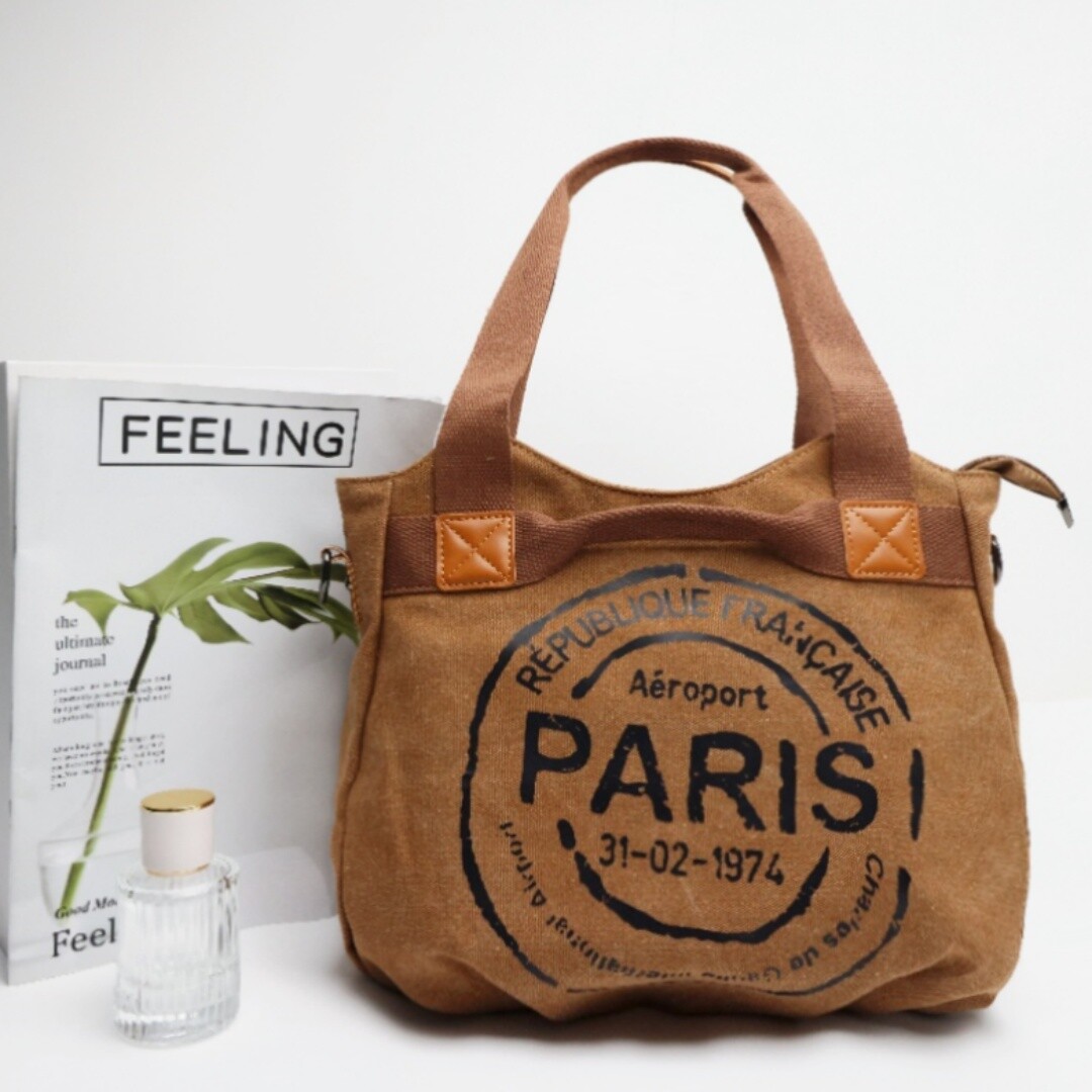 wholesale large capacity canvas strap crossbody bag