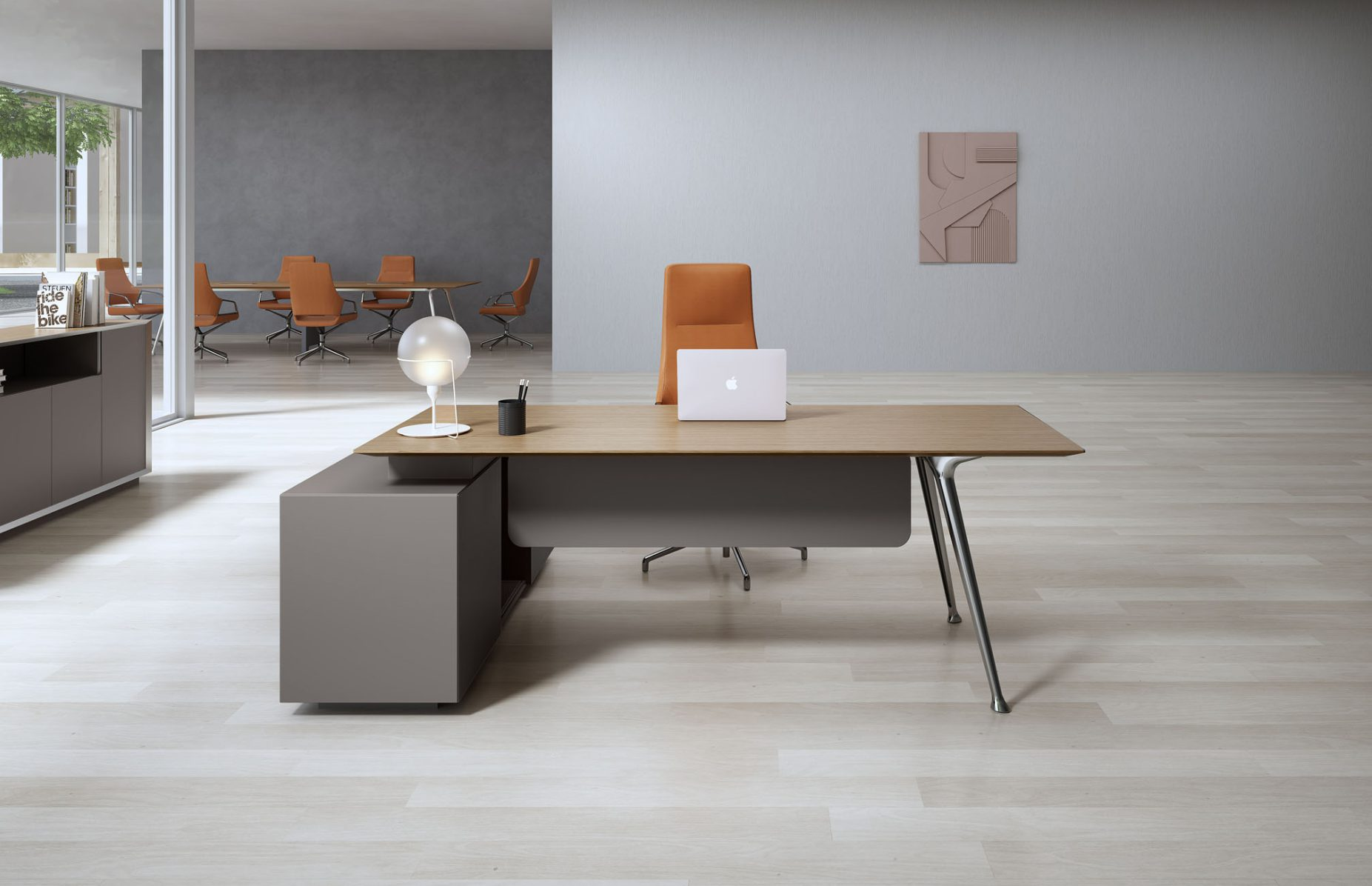 Stylish manager desk new Barcelona series