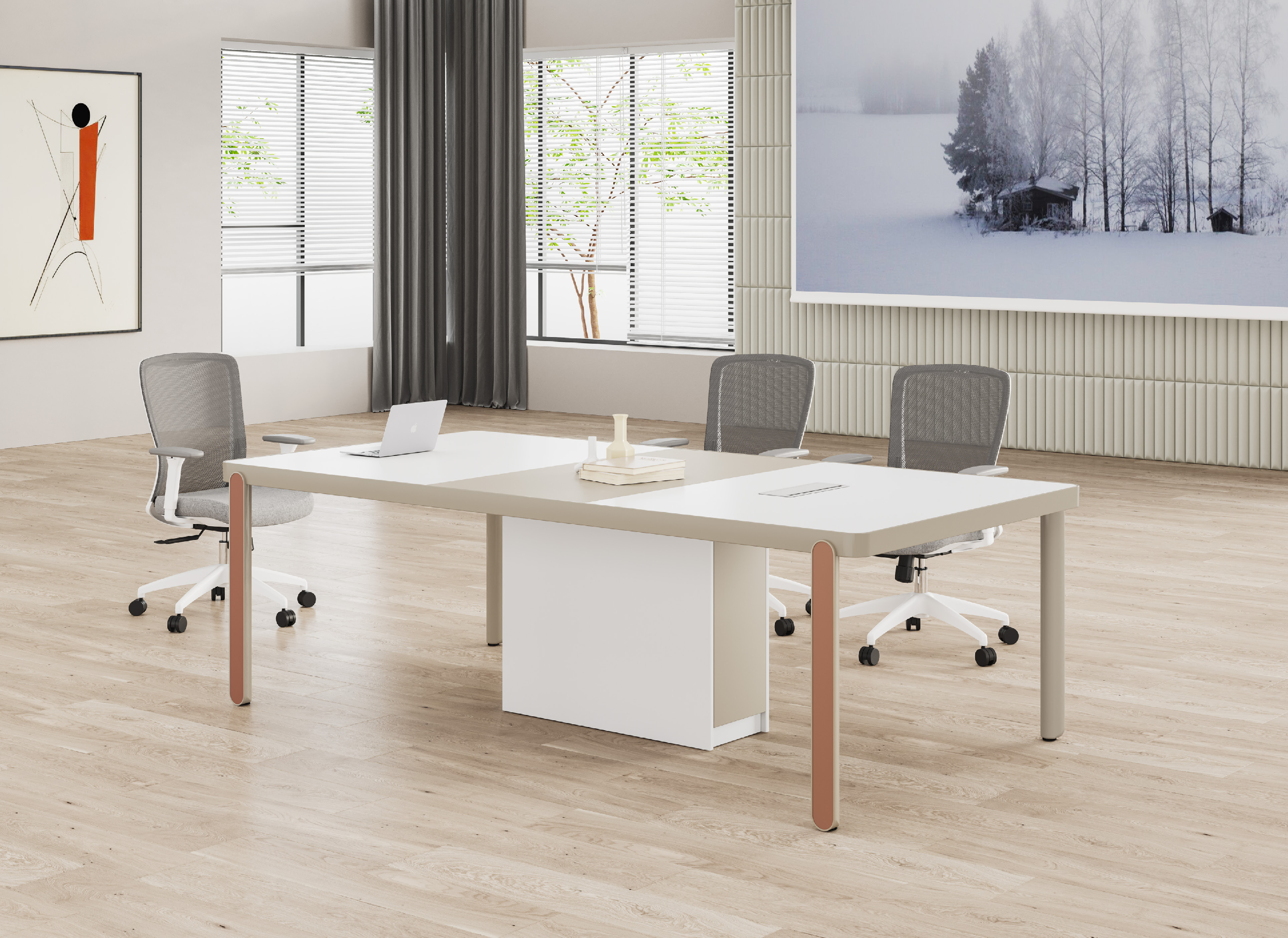 Staff booth new Berlin series