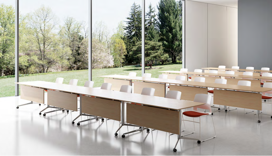Simple training table and chair series