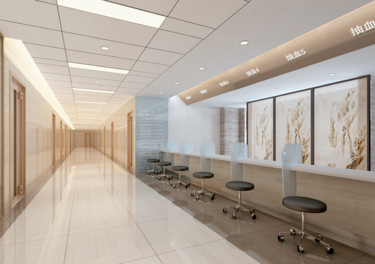 Blood collection area