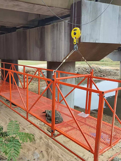 Xingdou Bridge Baskets For Bridge Overhaul And Maintenance