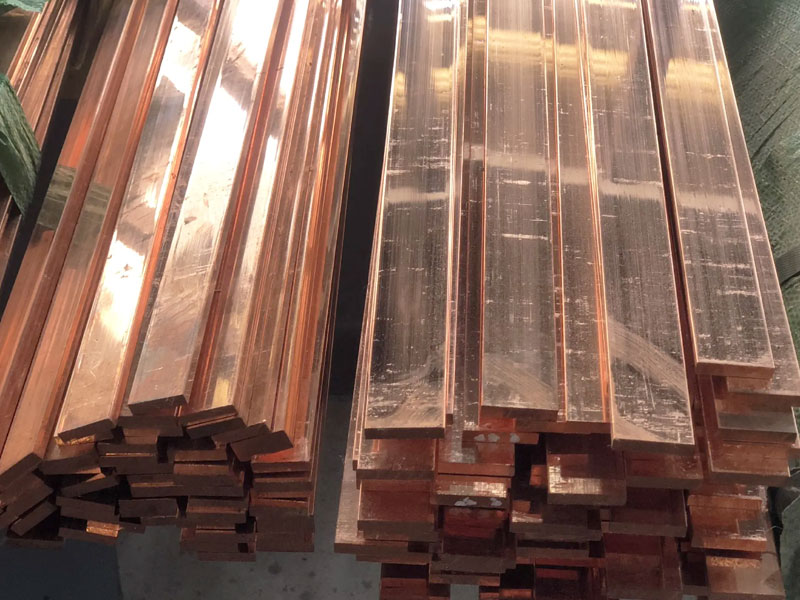 T2 / C11000 / E-Cu58 / C1100 Copper Flat Bar