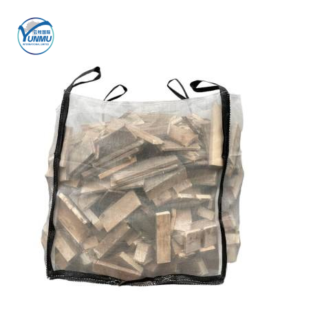 Ventilated Bulk Bags White Black Color