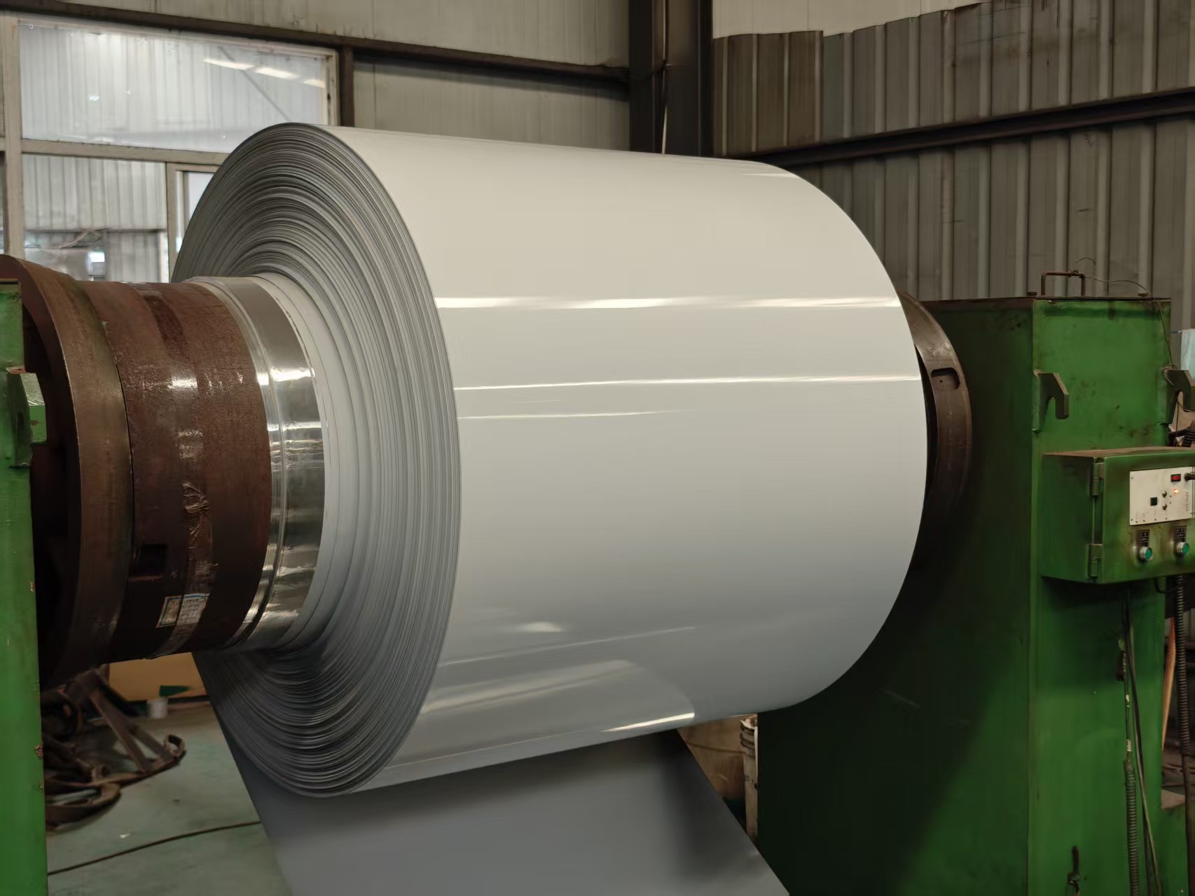 8011 H34 Aluminium Coils with White Epoxy Paint Ready for Fremantle, Australia