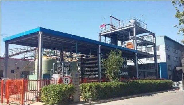 Treatment of wastewater from saccharin production in a food company