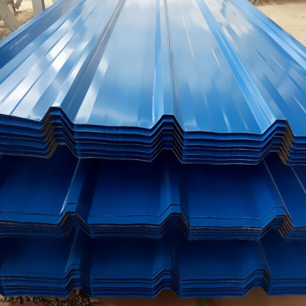 Trapezoidal Galvalume Iron Sheet (PPGL)