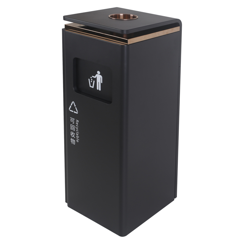 BX-D281  Hotel iron painted trash can