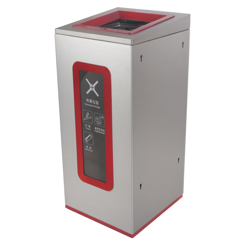 BX-D599 Airport stainless steel trash can