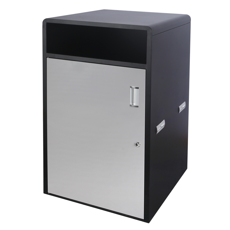 HX-DZ097   Office building metal painted trash can