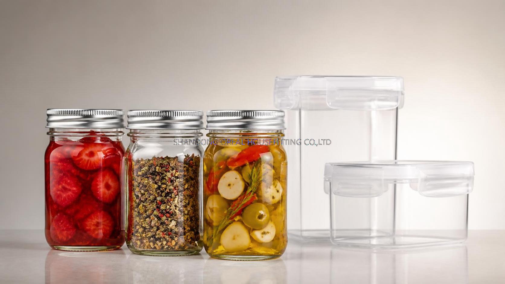 When Are Glass Mason Jars a Better Packaging Choice Than Plastic Containers?