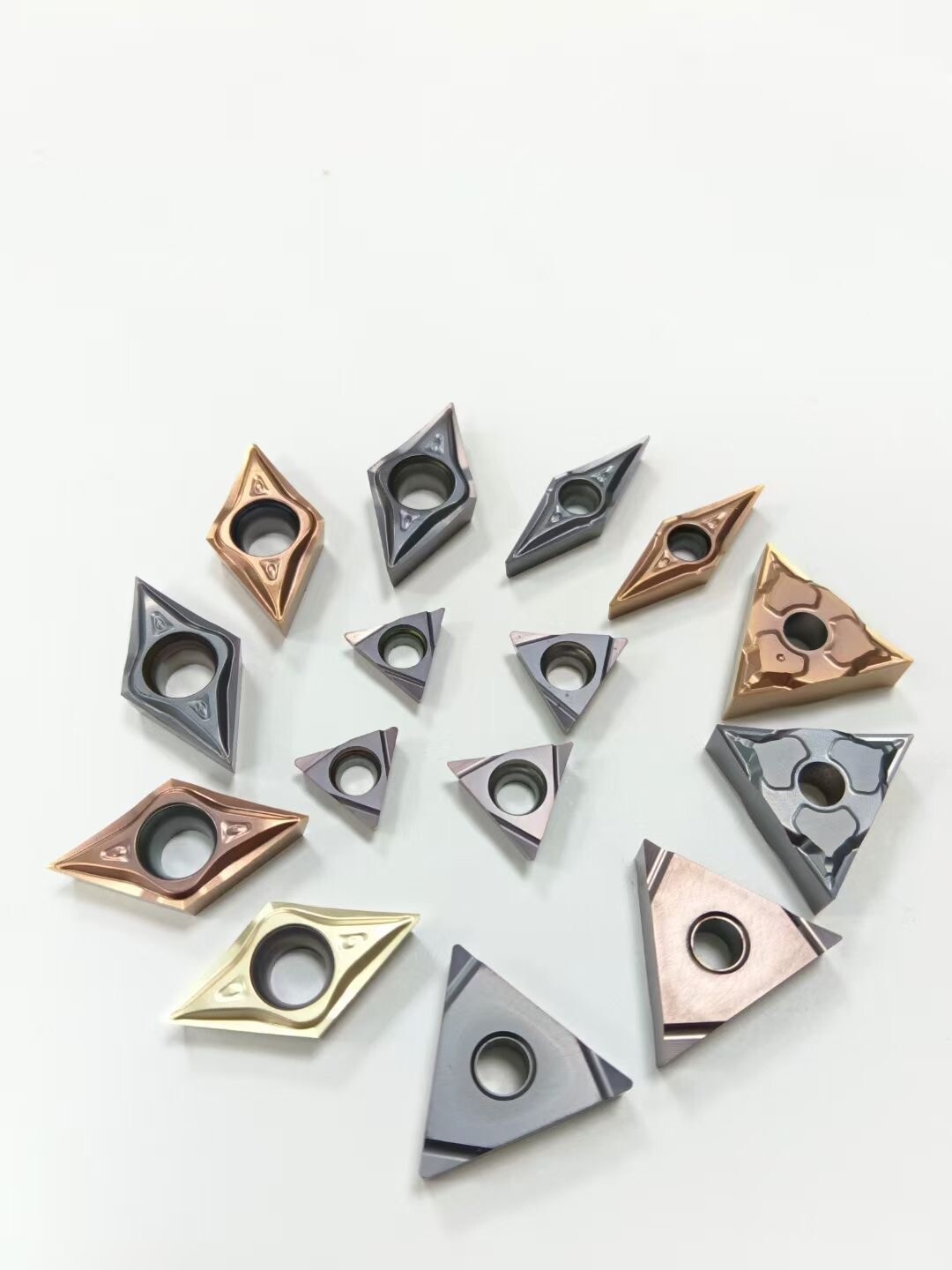 Carbide inserts, ceramic inserts, CBN inserts, PCD inserts