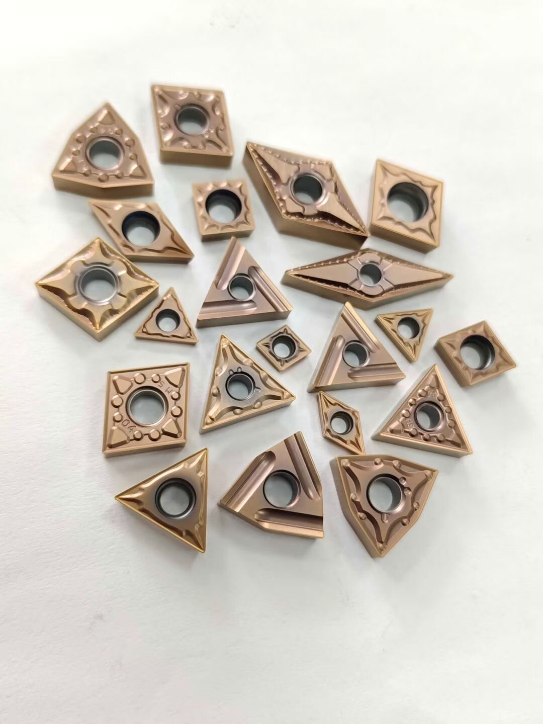 Carbide inserts, ceramic inserts, CBN inserts, PCD inserts