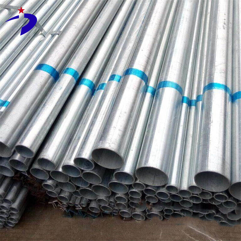  ST37-2 Galvanized Steel Round Pipe