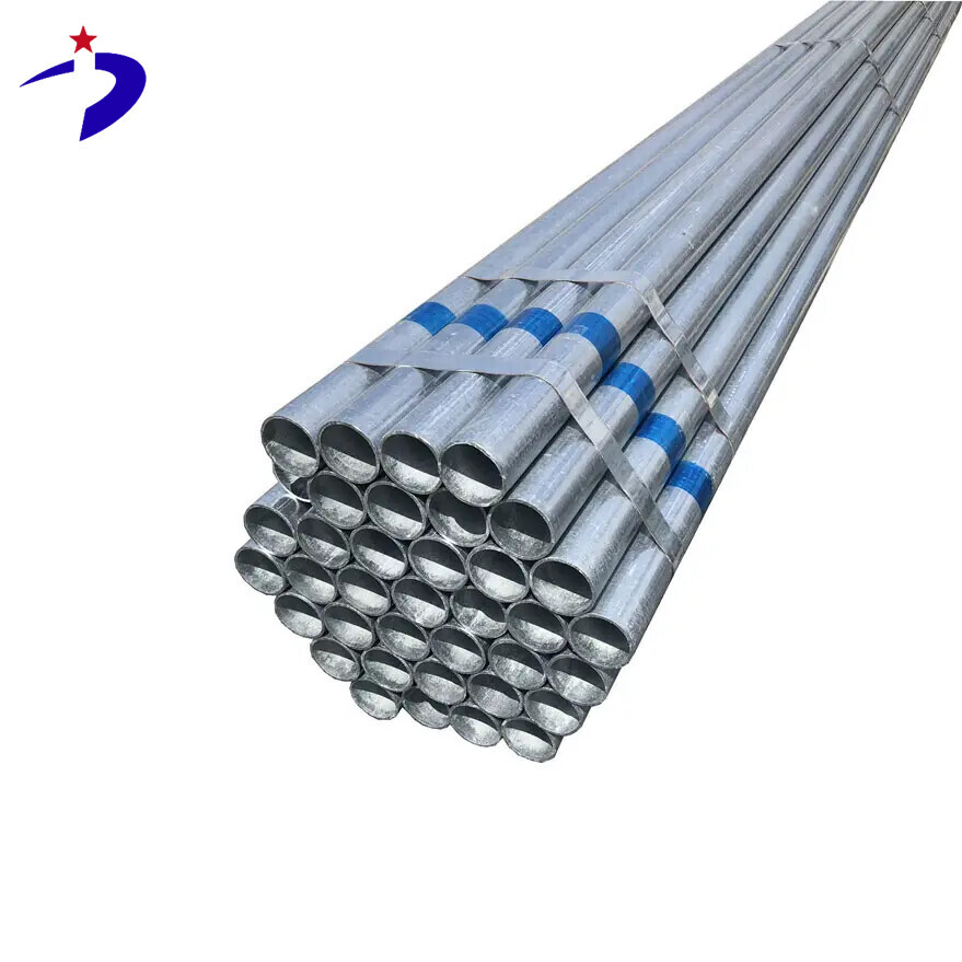 ST37-2 Galvanized Steel Round Pipe