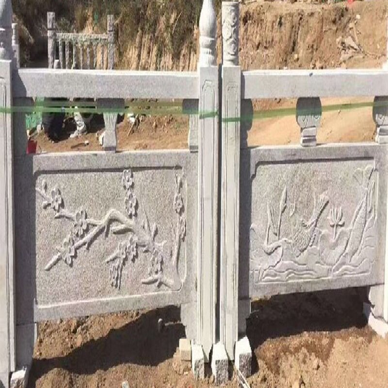 Granite Bridge Railing